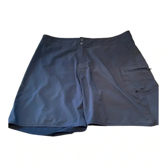 L.L Bean UPF 50+ Charcoal Gray Hiking Shorts Size 10 Women - Picture 3 of 10